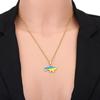 Ukraine Karte Halskette Einfache Ukrainische Symbol Halskette Party Schmuck Edelstahl Ukraine Umriss Anhänger Halskette