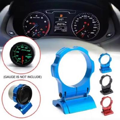 Adjustable Single Hole Bracket 2in 52mm Aluminum Auto Gauge Meter Pod Mount Holder Car Pillar Gauge Meter Mount Bracket