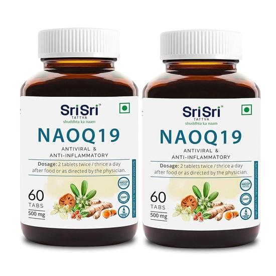 

Sri Sri TATTVA shuddhta ka naam NAOQ19 - Anti Viral, 60Tabs | 500mg (Pack of 2)