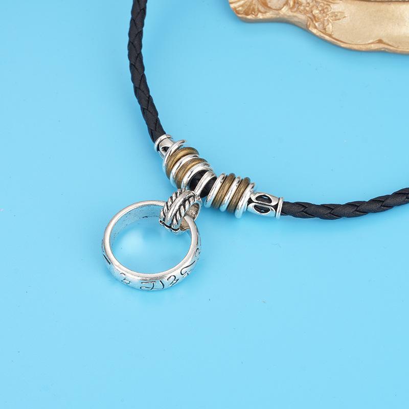 Anchor Necklace Men's Student Retro Hipster Pendant Clavicle Chain Japanese and Korean Version Couple Jewelry Gift