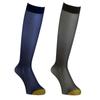 Sheer Patchwork Business Stockings Stripe Men Thin Dress Tube Socks Formal   Male