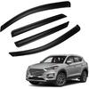 In-Channel Rain Guards Compatible With 2001-2005 Sport Trac 1997-2001 Mercury Mountaineer 1991-2001 Explorer Side Window Visor Wind Deflector Vent