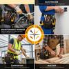 Tools Pouch with Adjustable Belt, Durable Utility Tool Holder for Craftsmen, Electricians, and Handymen, Multiple Tool Slots