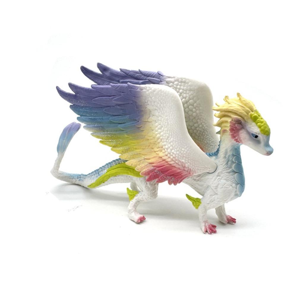 Western Beast Myth Dragon Figures Ice Flying Dragon Dragon Animal Model  Children Gift