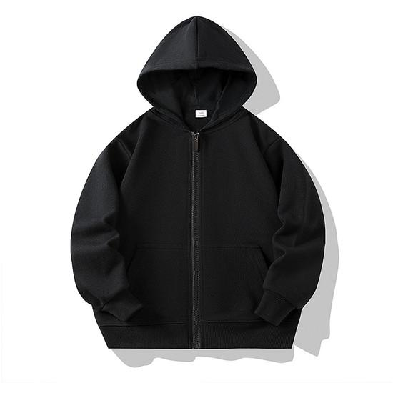 Schulkinder Reißverschluss Hoodie Kapuzenpullover Jacke Kinder Freizeit Outdoor Outfits Jungen Mädchen Oberbekleidung Sportbekleidung 15 Farben
