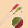 Cat Interactive Toy Long Pole Kitten Teasing Stick Bite Resistant Sound Toy Kitten Teeth Cleaning Stick Toy Cat Supplies