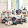 45x45cm Flamingo Flower Plant Printed Sofa Waist Chair Cushion Cover Home Wedding Party Decoration