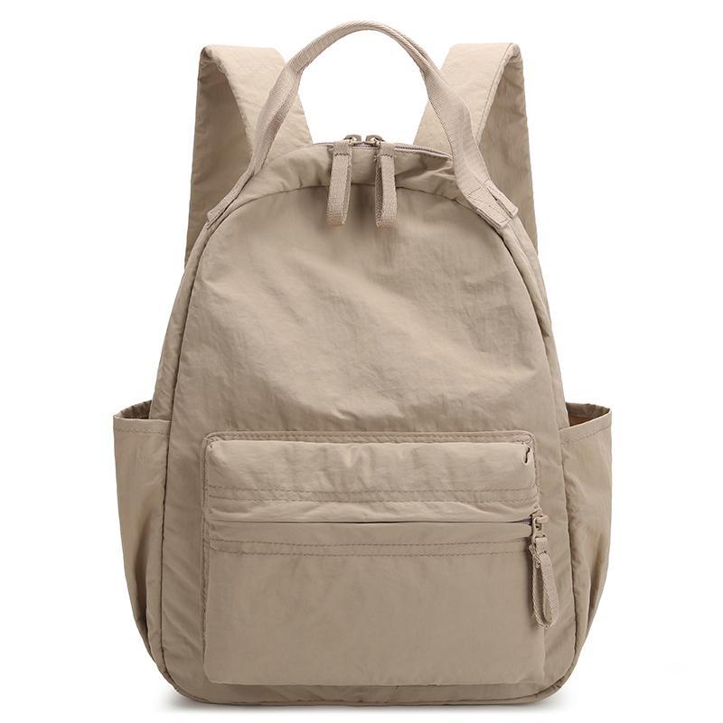 Schoolbag1011 New Oxford Cloth Backpack Female Student School Bag Large Capacity Lightweight Versatile Fashion Travel Backpack Men