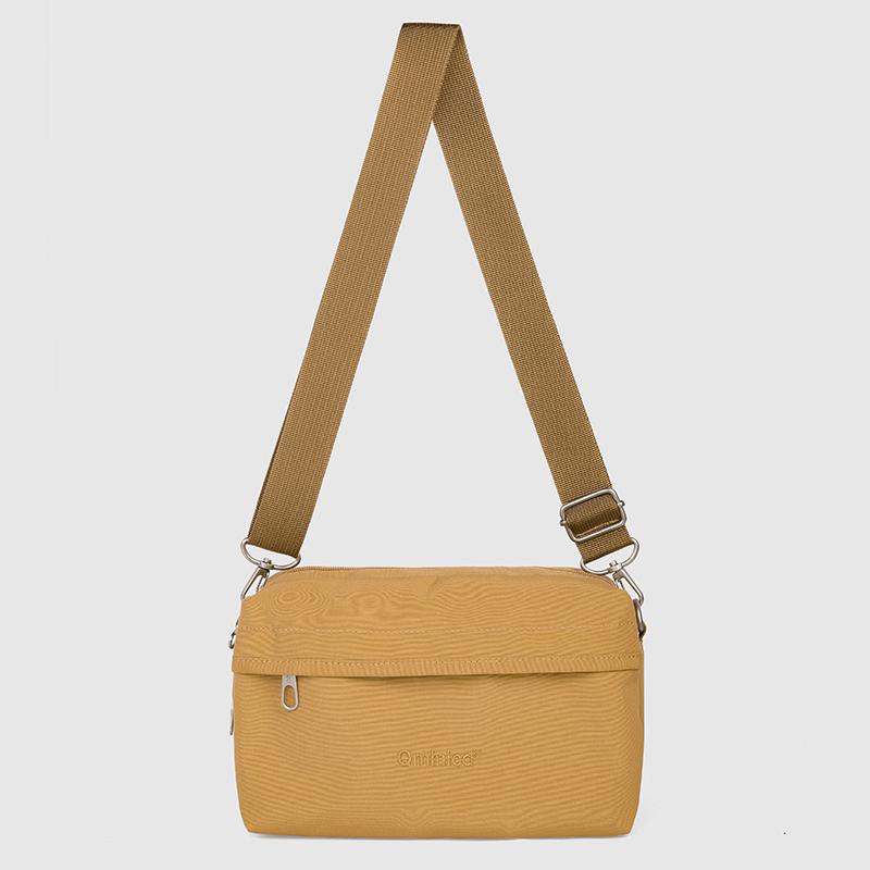 Black Waterproof Multifunctional Travel Passport Chest Bag - Portable, Large Capacity Crossbody Stroller Bag