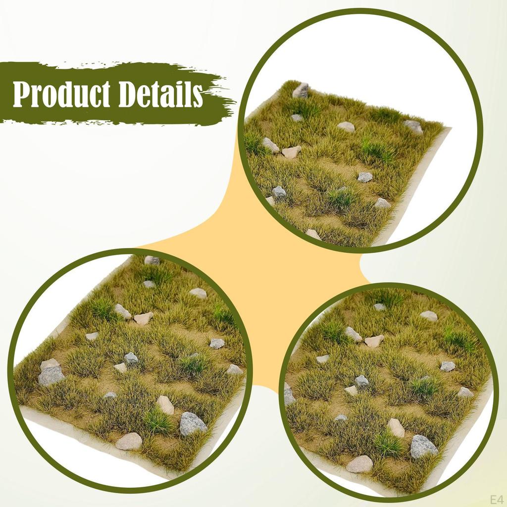 Grass Tufts Model Artificial Vegetation Groups Diorama DIY Simulation Cluster for 1/35 1/64