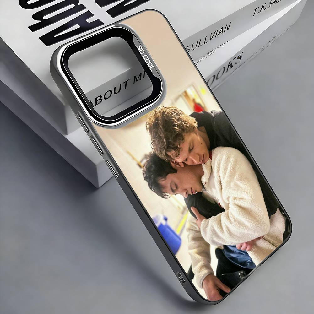 H-Heated Rivalry Colorful Silver Back Phone Case For IPhone 17 16 15 14 13 12 11 Plus Pro Max Plus