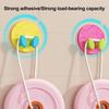 3Pcs Self Adhesive Power Cord Hooks Colorful Cable Organizer Stick on Wall Power Cable Hooks No Drill Charging Head Hook for Kitchen Garage Wire