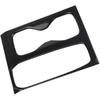 Korlot Carbon Fiber Center Console Gear Shift Cupholder Panel Cover Trim for Nissan Frontier 2022-2026