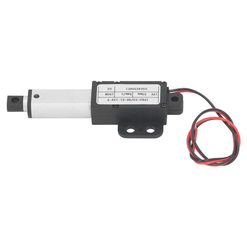 Electric Linear Actuator 20mm Stroke 150N IPX4 Linear Actuator Motor for Home Automation Lifting Wor