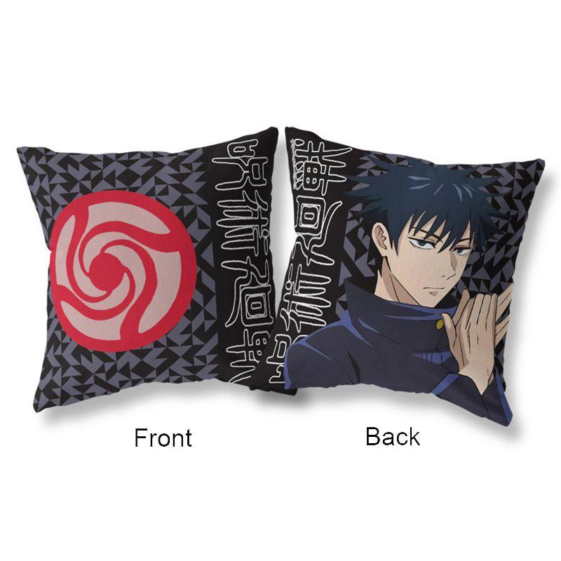 Anime 45x45cm Jujutsu Kaisen Kissenbezug Kissenhülle Zuhause Sofa Doppelseitig