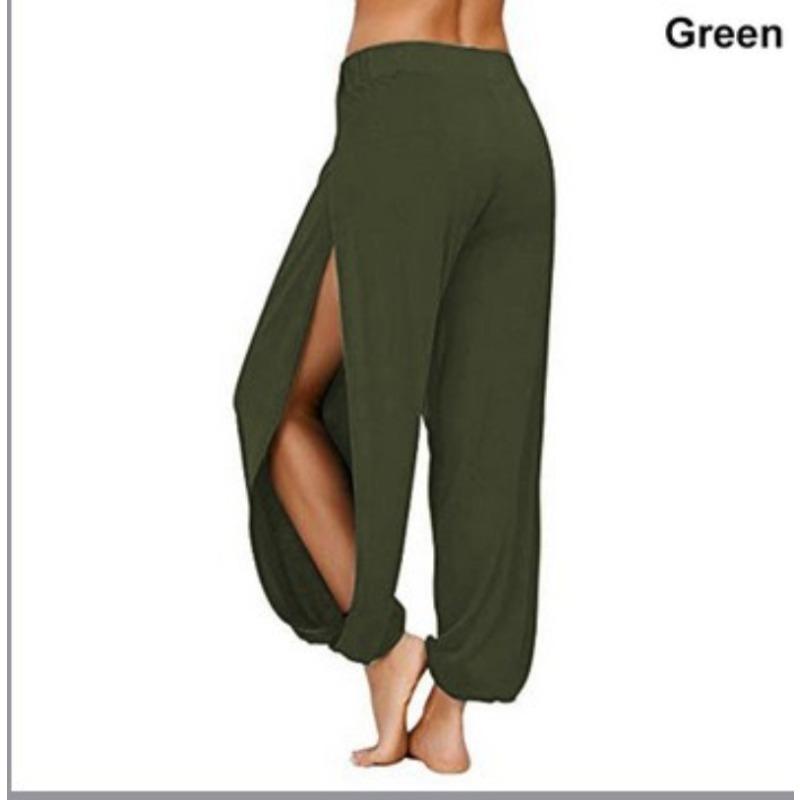 Damenmode, lässig, einfarbig, bedruckt, Hosen und Caprihosen