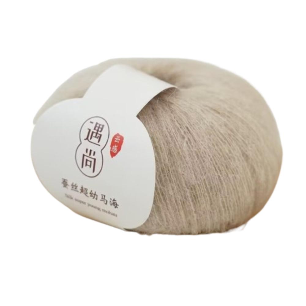 Warm Baby Wool Crochet Yarn 20g/140m Soft Thin Wool Yarn High Content Mohair Yarn  Scarf