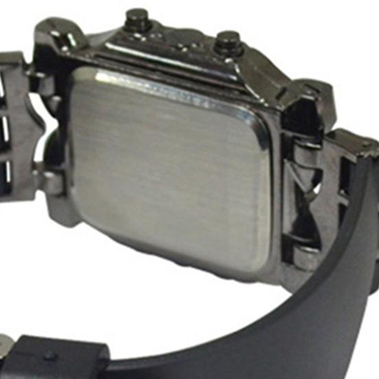 Watch Rectangle Adjustable Plastic Creative Number Matrix LED Digital Watch for Boys