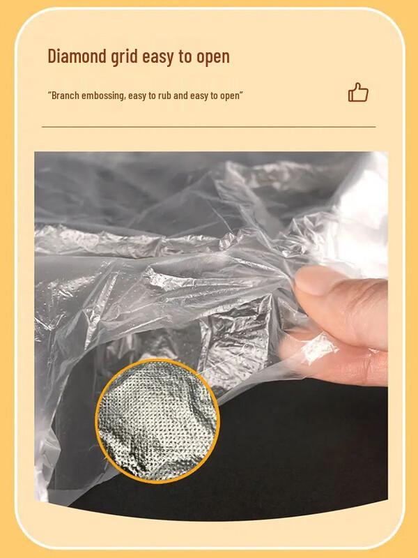 Miao Jie Vest-Style PE Food Storage Bags