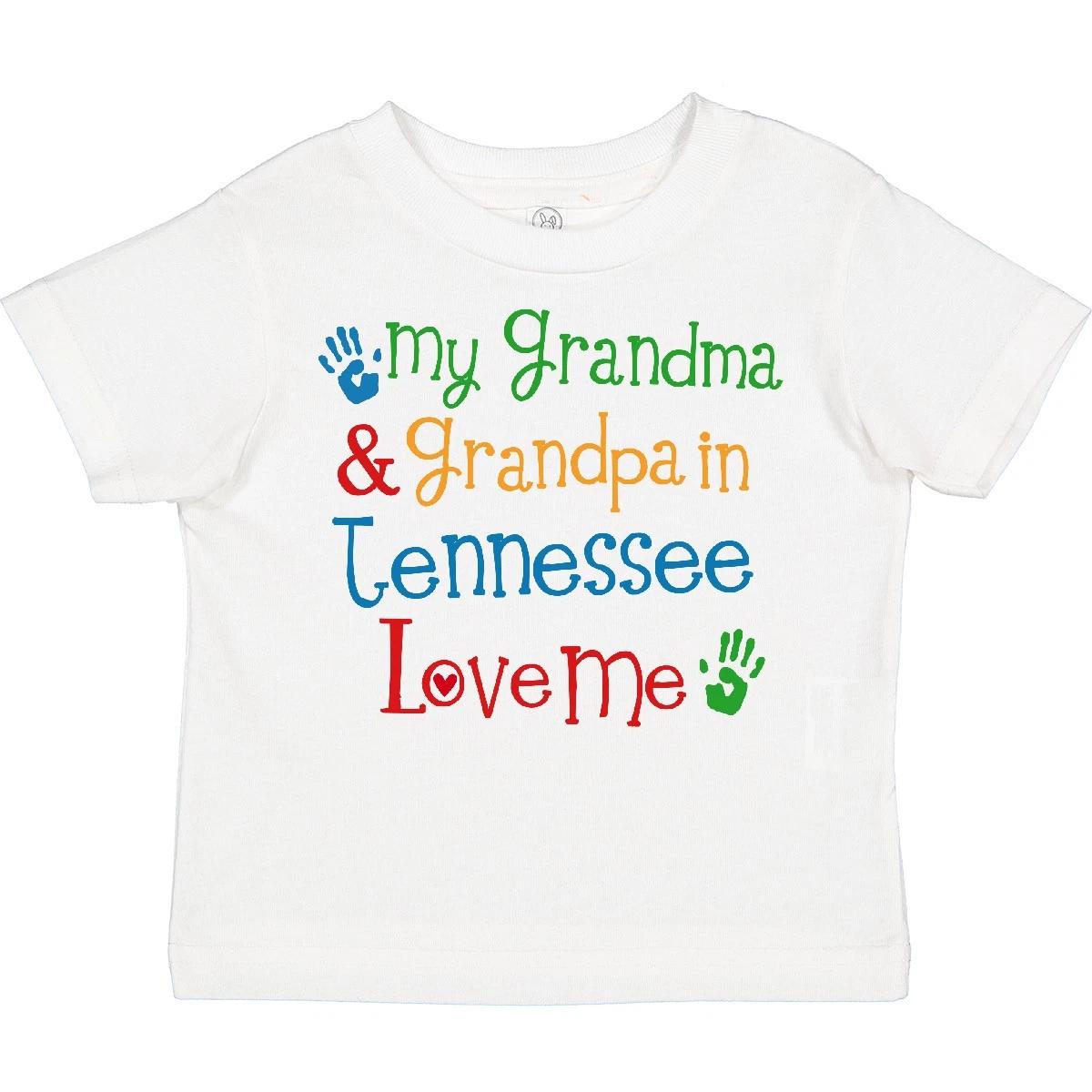 

Inktastic Tennessee Grandma Loves Me Toddler kids boys T-Shirt State Girls Boys Clothing 160