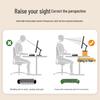Beifang Bamboo Monitor Riser with 3 Storage Drawers