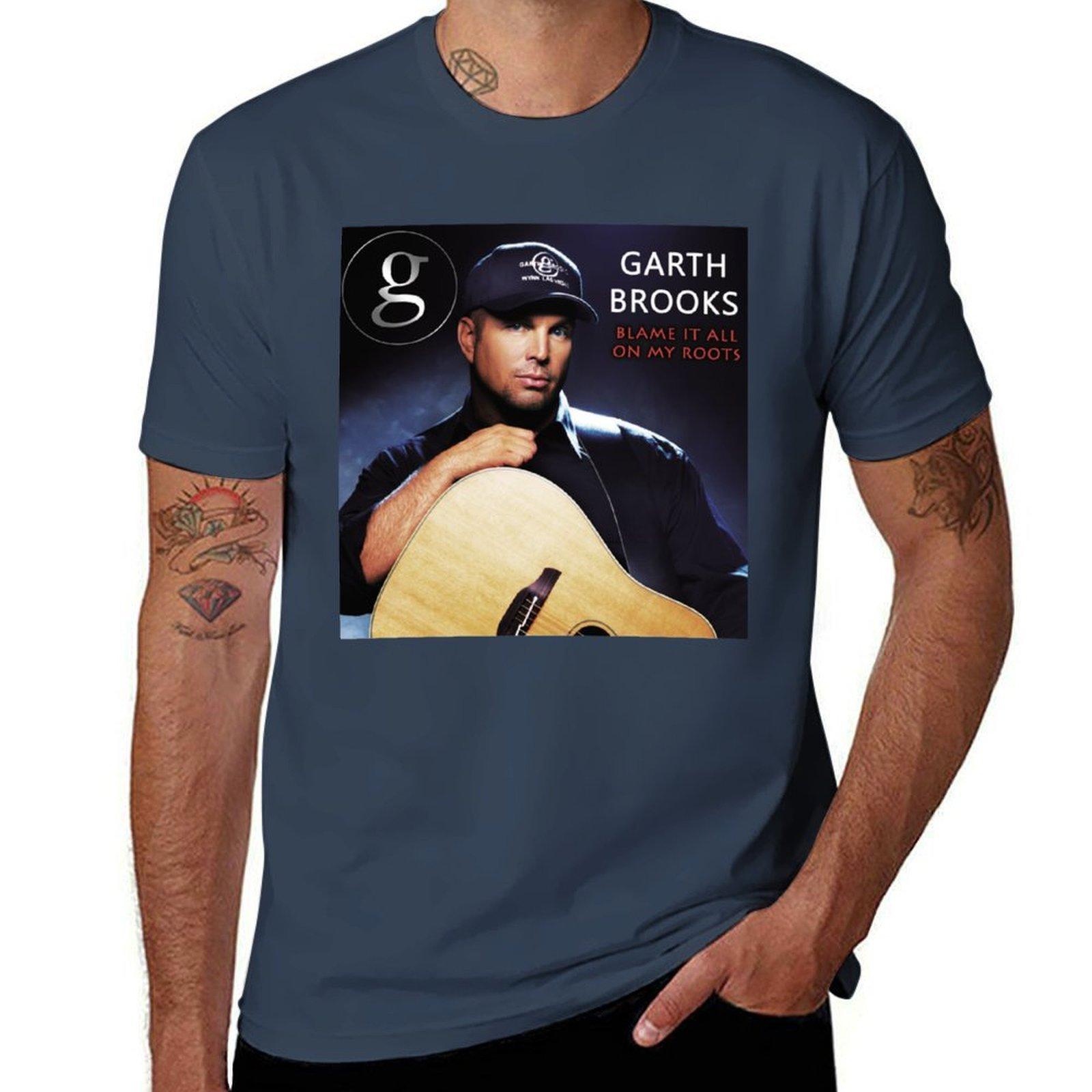 GARTH BROOKS TOUR 2019 GADING Classic TShirt Basic Lightweight Short Sleeve Tee S