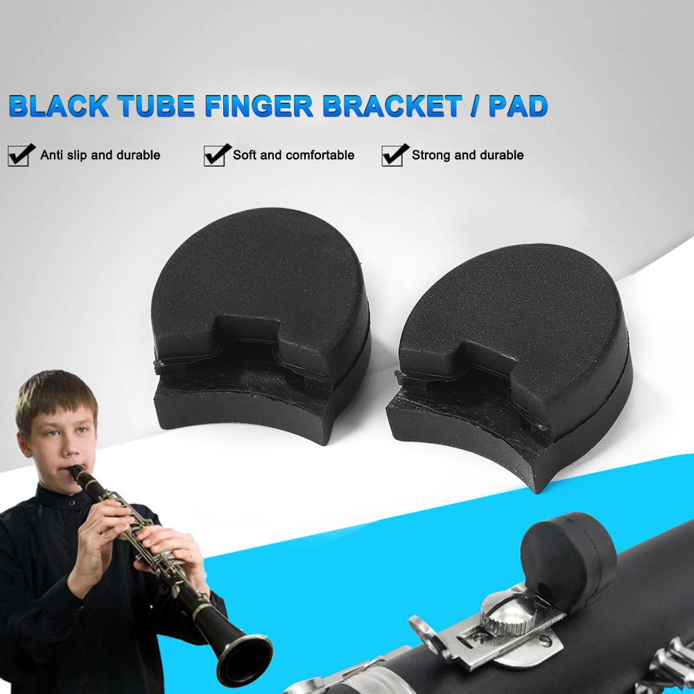 5pcs Rubber Clarinet Thumb Rest Cover Finger Rest Pads Instrument Accessories