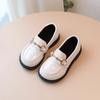 Menina sapato moda apartamentos para crianças casual criança sapato confortável sapatos de couro do plutônio meninos menina criança doces mocassins plana menino sapato