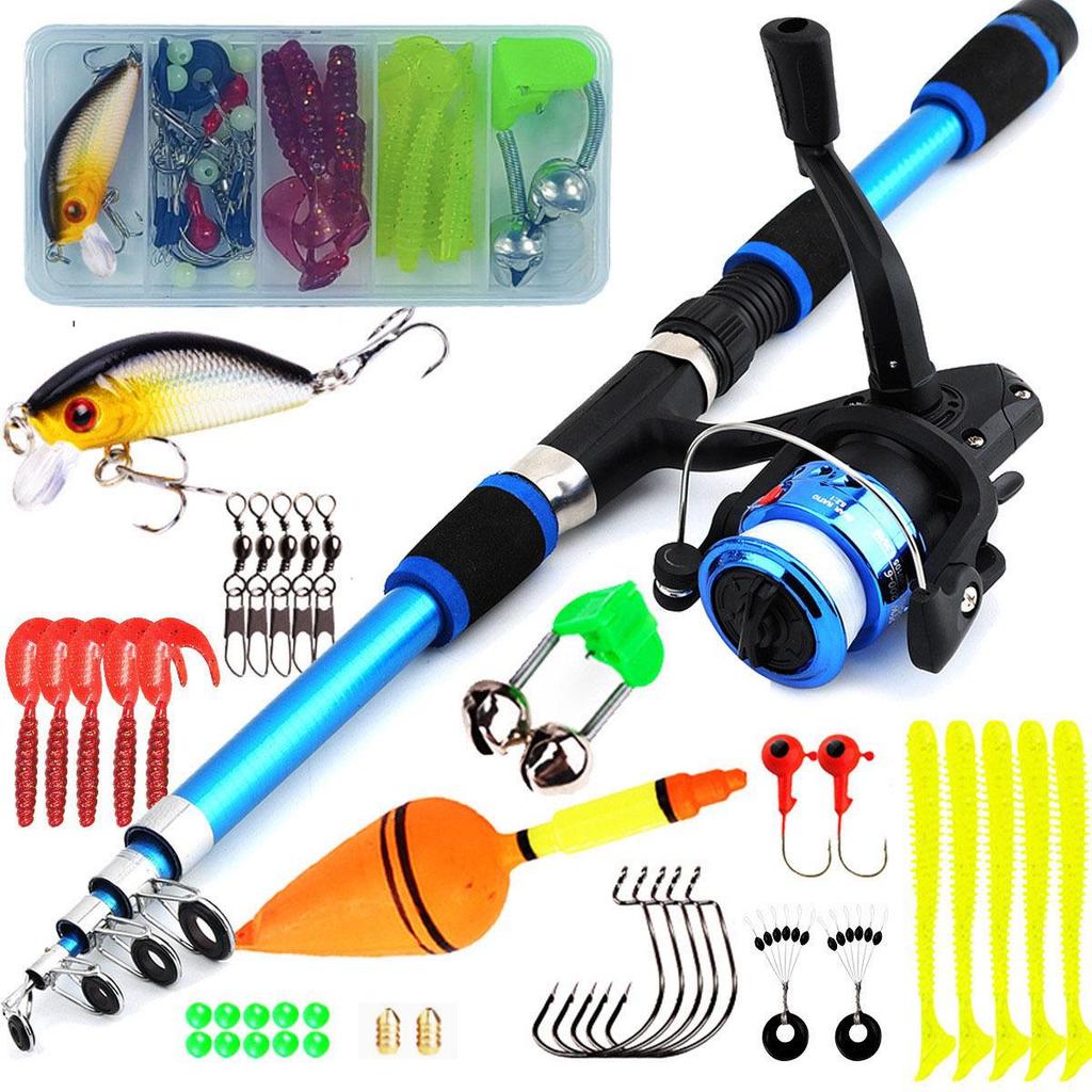 1.8m Children's Fishing Rod Set: Ultra Short Rod and Reel, Hot Cross-border Deal