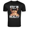Stay In Virtual Reality VR Teddy Bear Graphic T-Shirt