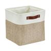 Home Decor Organized Living Space 27x27x27cm Foldable Bins Available In White Compact Storage Lightweight Design