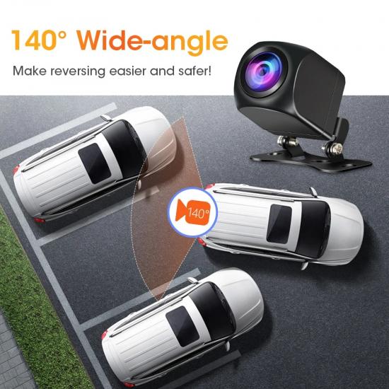 Universal 4 pin Rear View Camera For DVR IP68 Backup Camera Waterproof Night Vision 12V 1080P Reverse Camera 720P 480P 4pin Lens