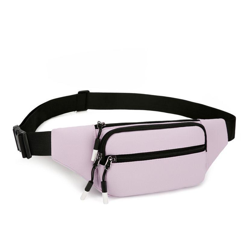 

2025 Женская водонепроницаемая поясная сумка для телефона: Модная сумка через плечо, кошелек большой вместимости для бизнеса и строительства фиолетовый