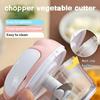Manual Garlic, Multi-Function Food Mincer for Garlic, Meat, Vegetables and Baby Food - Kitchen Tool