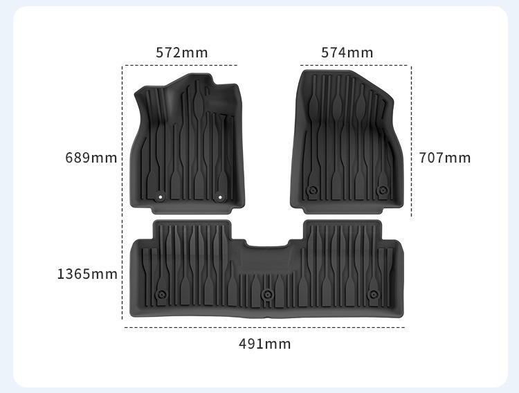 Tailored TPE Floor & Trunk Mats for BYD Seal 06 EV (25 Models)