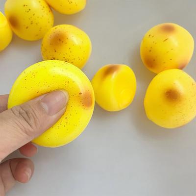 Stress Relief Toy Realistic Mashed Potato Skin Soft Filled Fidget Toy Slow Recovery Dough for Adults Teens