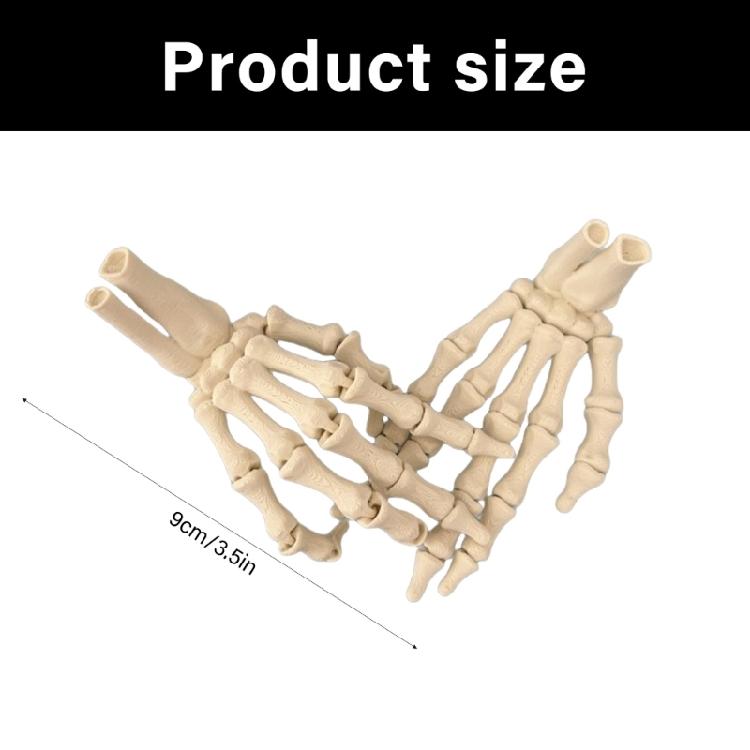 Detailed Skull Hand Model  With  Component Halloween Ornament For Adults And Kids Home
