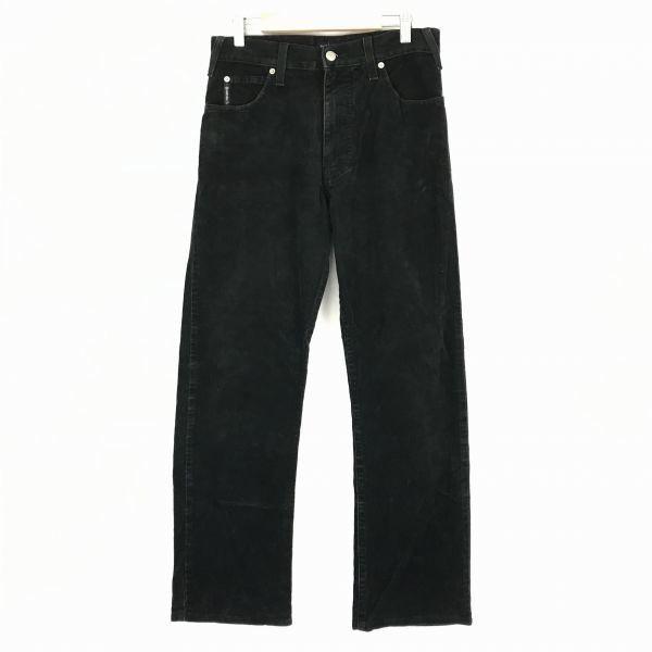 

ARMANI JEANS/Cotton Corduroy Pants/Men’s S/29/Inseam 75cm/Black/