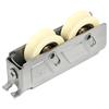 Guide per finestre in acciaio/nylon, rulli, pulegge per finestre scorrevoli, rulli per finestre scorrevoli, rullo a doppia ruota per finestre in alluminio