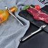 Metal Bottle Opening Tool Shark Mouth Non-slip Beer Bottle Opener Portable Rubber Handle