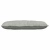 Back Cushion Light Grey 100 x 50 cm Cord Fabric