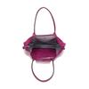 Longchamp Le Pliage Club Fabric Long Handle Snap Closure Nylon Crossbody Tote Bag Small Women Bags Purple Red 1899619P40