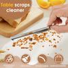 4Pcs Crumb Scrapers Stainless Steel Table Crumb Sweeper Kitchen Countertop Crumbs Collector Cleaner Scraper