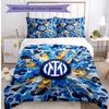 Borussia Dortmund Pattern Printed 3PCS Bedding Set Soft Skin-Friendly Washable Duvet Cover & Pillowcases Set All Season Bedroom