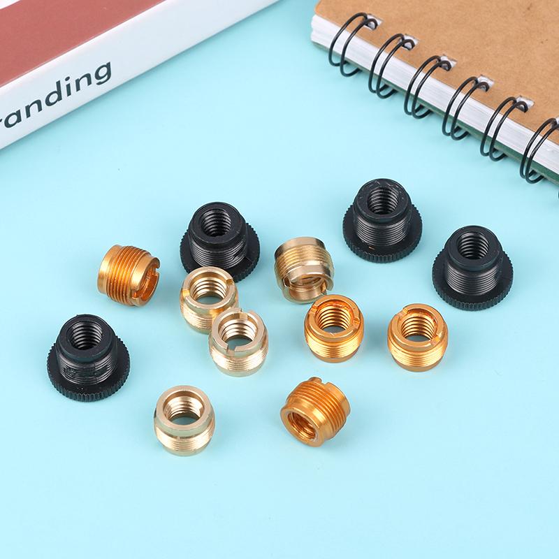 4 Stück Mikrofonklemmen Schrauben Gewindeadapter Konverter Umwandlungsmutter Adapter