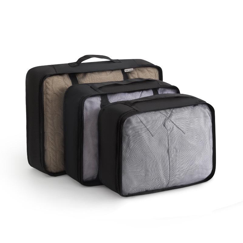 9-Piece Travel Organizer Set: Digital, Toiletry, Cosmetic & Clothes Multifunctional Bags