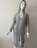 2025 Cozy Hooded Cable Knit Cardigan for Women - European & American Style