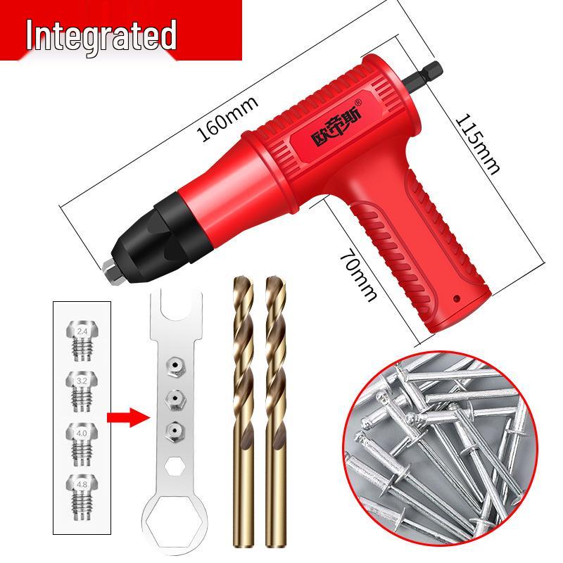 Automatic Electric Pop Rivet Gun Converter Head for Household Use
