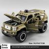 1/24 G.PATTON Off Road Vehicle Alloy Diecast Metal Model Simulation Collect Children's Toy Kids Gift Birthday Present for Boys