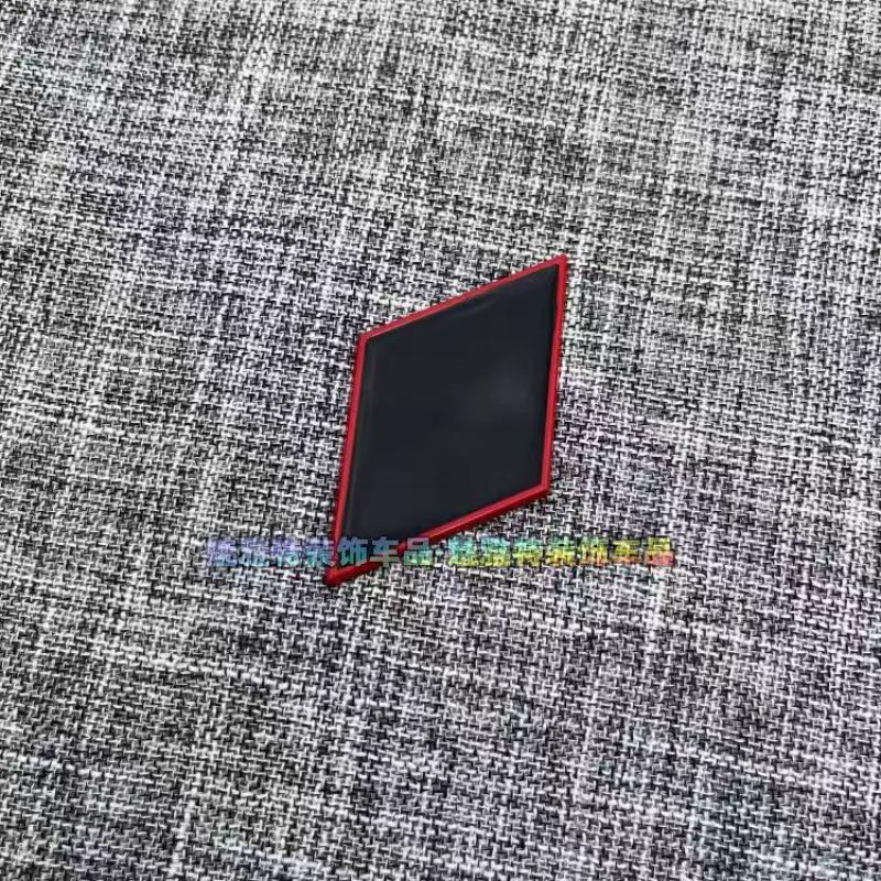 3D creative solid color block decorative scratch cover rear badge stickers for modified car fenders suitable for German French and Italian vehicles